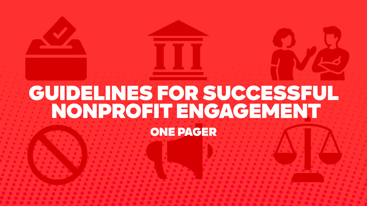 Why Non Profits Should Engage (Staying Compliant: Legal Risk Essentials)