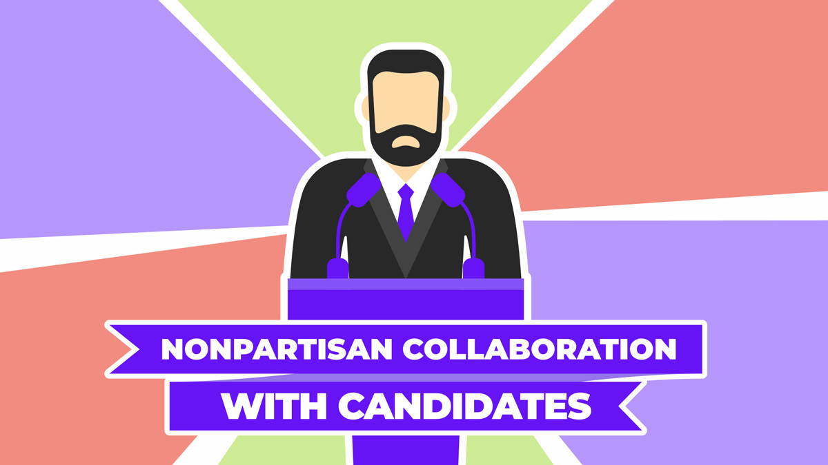 Nonpartisan Collaboration with Candidates