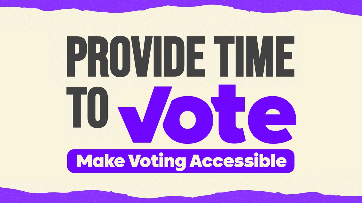 Provide Time to Vote
