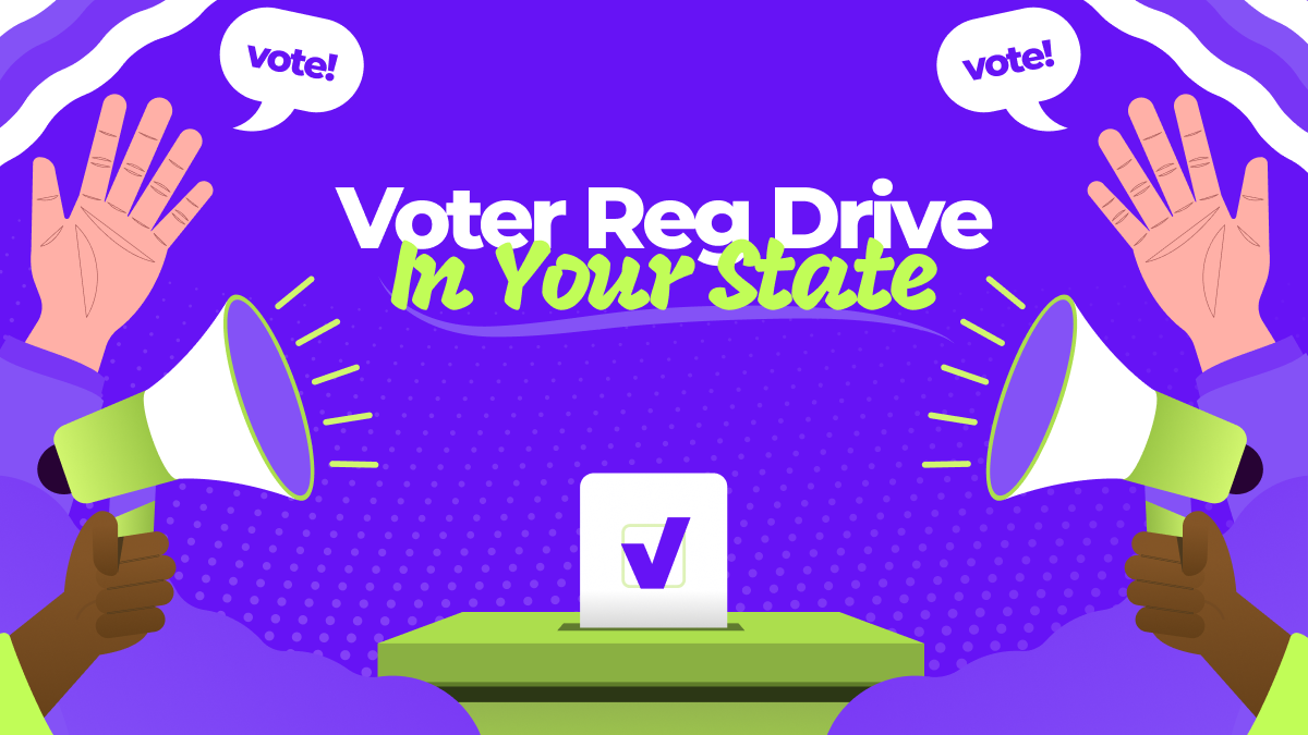 Voter Reg Drive In Your State